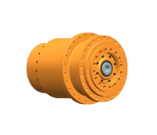 Embedded planetary reducer for hydraulic purposes